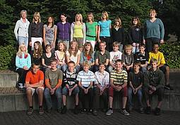 Klasse 8a im Schuljahr 2009/2010