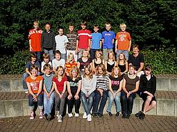 Klasse 7c im Schuljahr 2008/2009