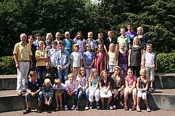 Klasse 5b im Schuljahr 2009/2010