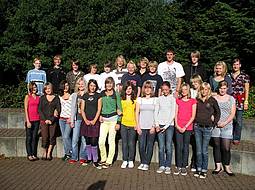 Klasse 8b im Schuljahr 2008/2009
