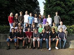 Klasse 9b im Schuljahr 2008/2009
